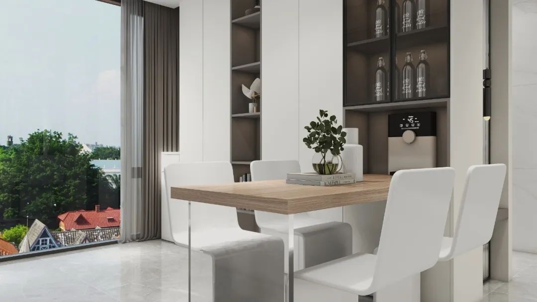 98平米三室两厅二卫简约装修风格,98平方米三室一厅装修现代简约