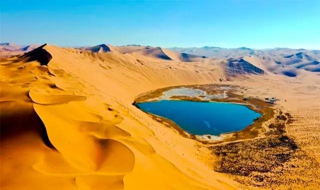 沙漠的绝景,沙漠壮丽的景色