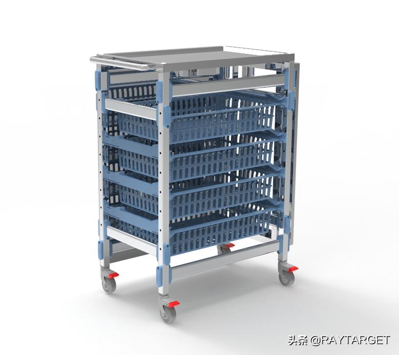 符合院内精细化管理的医疗护理转运车