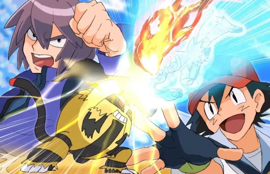 宝可梦对战小智,小智真司宿命对决