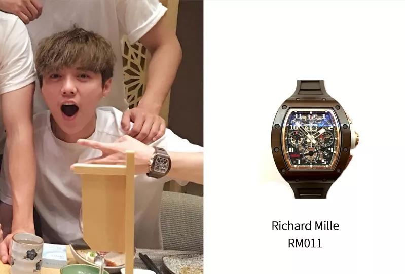 盘点鹿晗的表,鹿晗的表有多贵