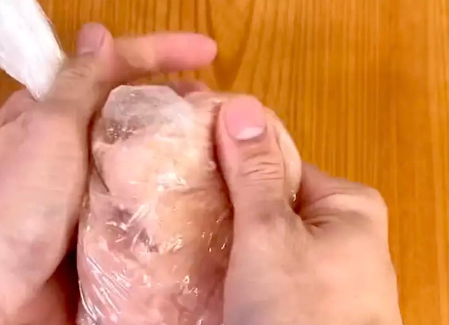 白菜蒸肉丸子正宗做法,清蒸大白菜绞肉