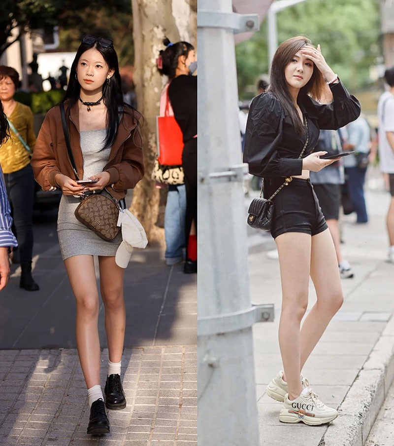 上海被街拍,上海街拍过马路