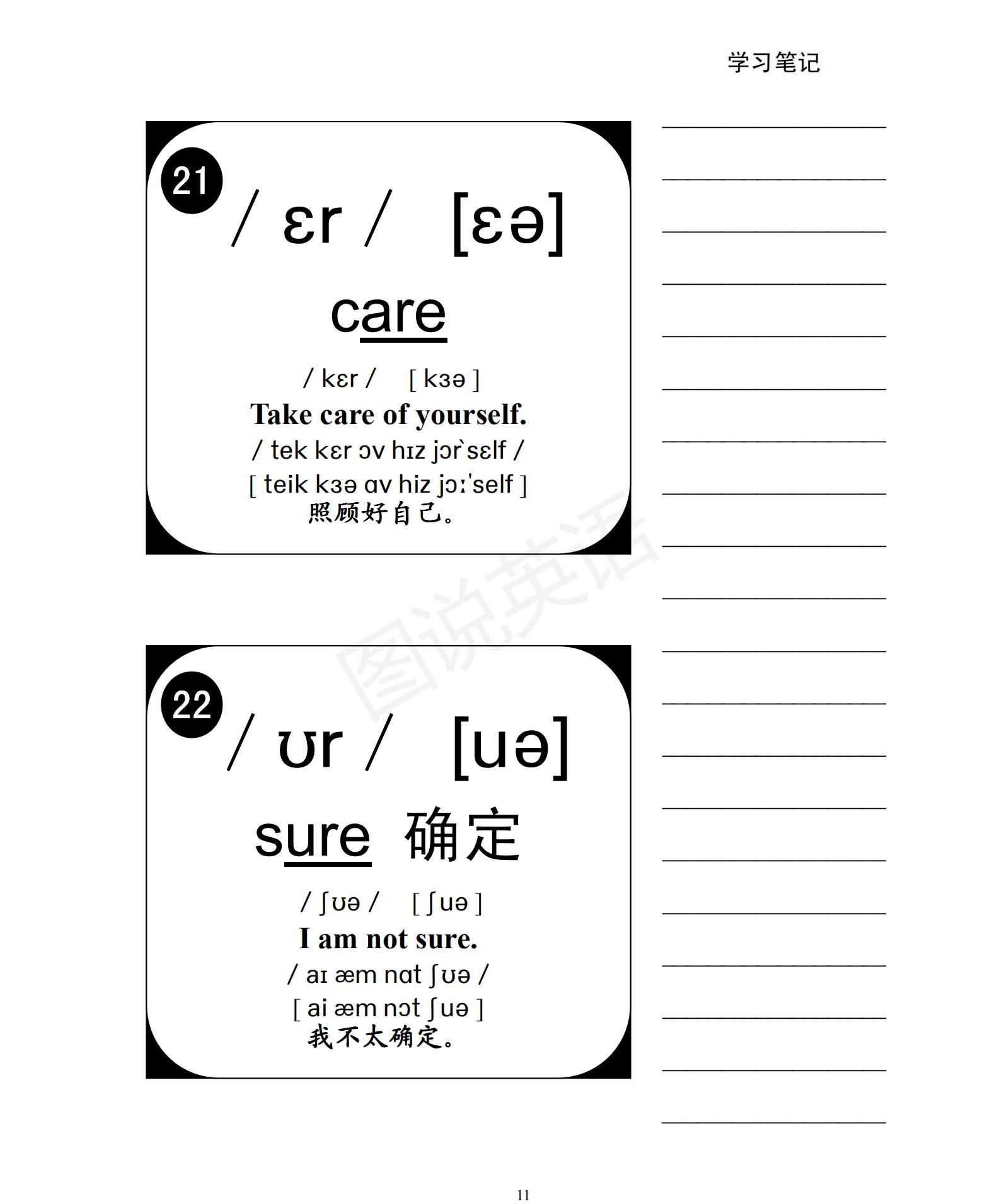 一口气学会音标视频,音标48个国际音标发音教程