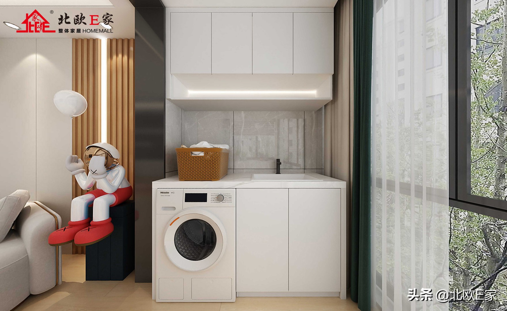 日系北欧风小居室,北欧风幸福小家