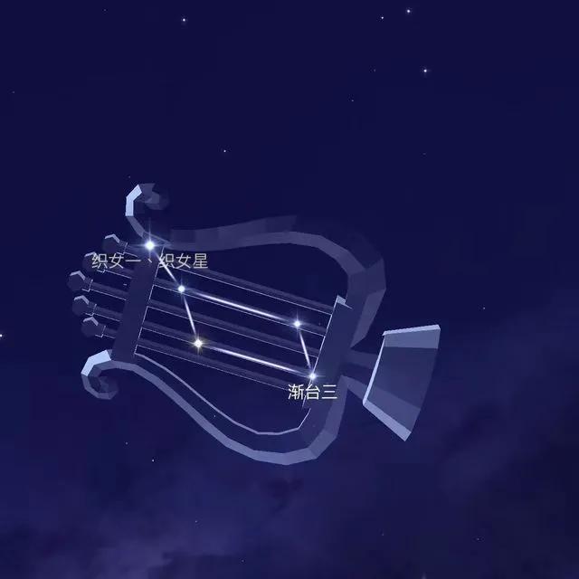 冬季大三角星空图,天文星图高清大图