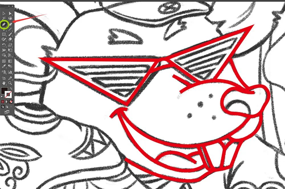 国潮风海报创意设计,国潮插画手绘初学者入门教程