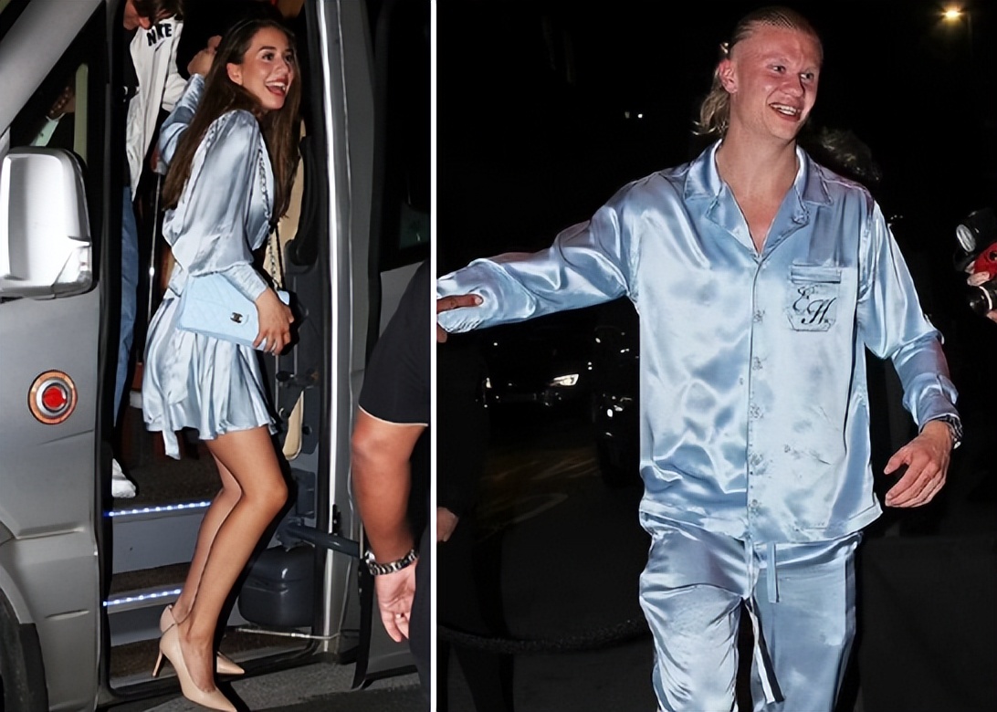 英超首秀哈兰德,哈兰德带女友酒吧蹦迪