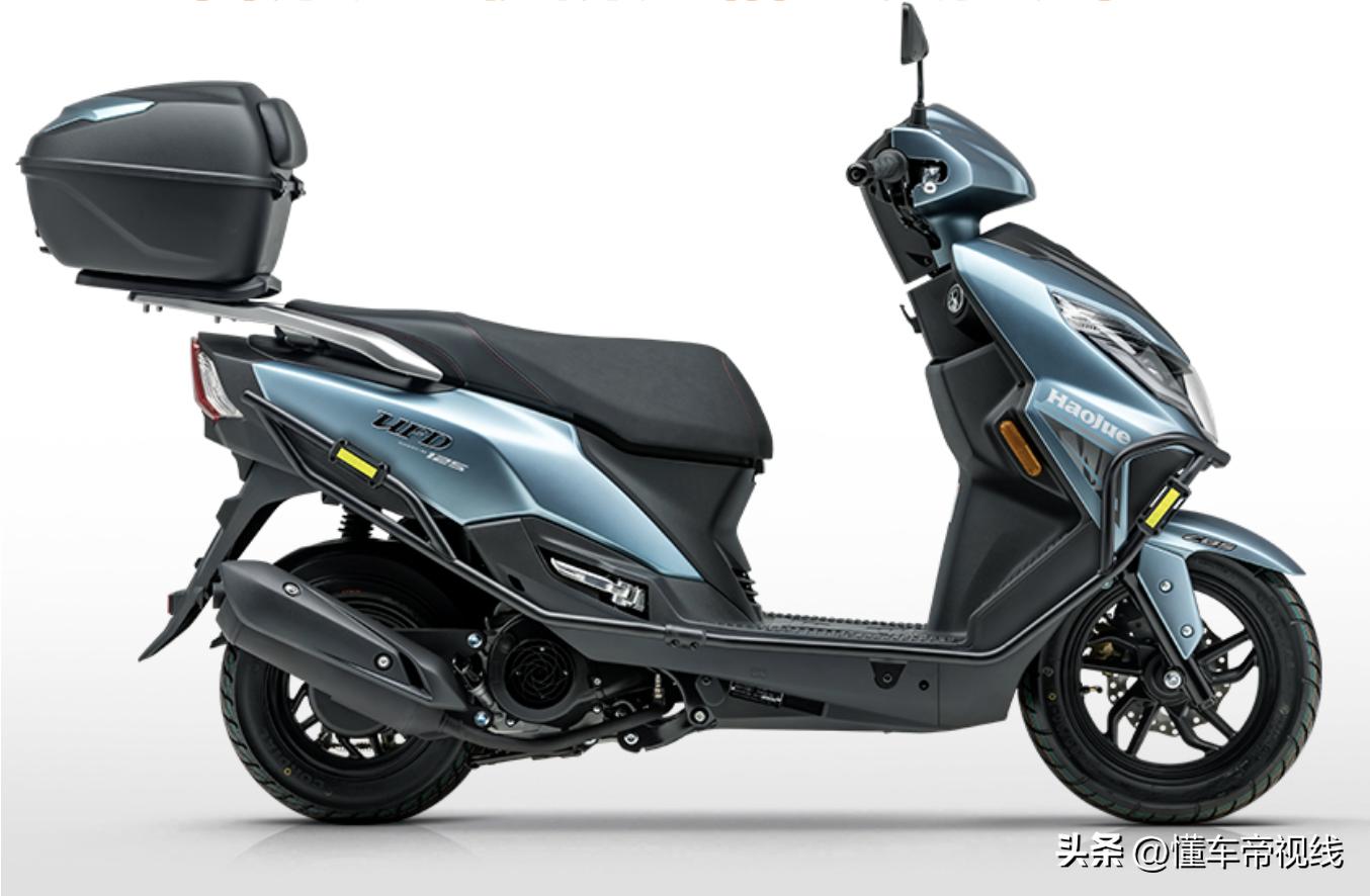 豪爵uhd125怎么样,豪爵ufd125外观