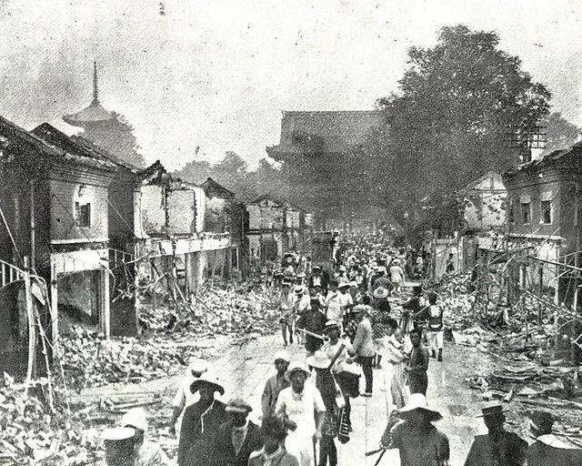 日本关东大地震杀了多少中国人,日本大地震与侵华