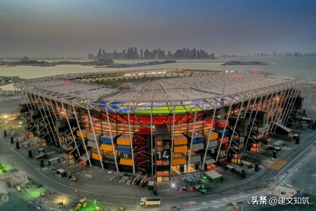 世界杯足球设计,2022年卡塔尔世界杯球场图片高清