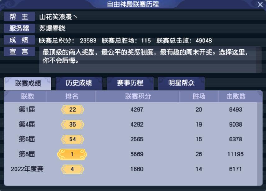 梦幻第十一联帮派联赛,梦幻西游最新11联帮战决赛