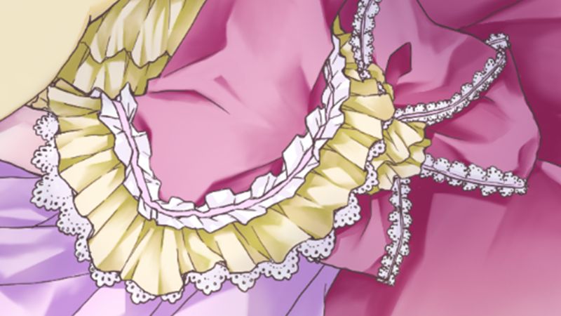 花边褶皱怎么画,procreate褶皱花边