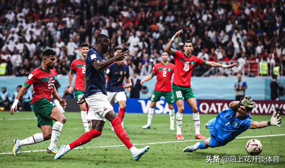 米兰铁卫破僵，法国2-0摩洛哥！决赛VS阿根廷，梅西和姆巴佩算账