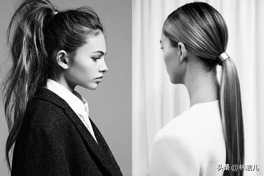杨幂蓬松高马尾教程,杨幂双马尾编发教程刘诗诗