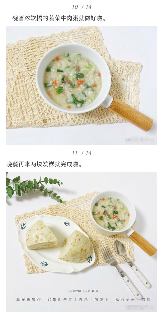 8个月辅食蔬菜粥的做法,8个月宝宝补铁粥的各种做法