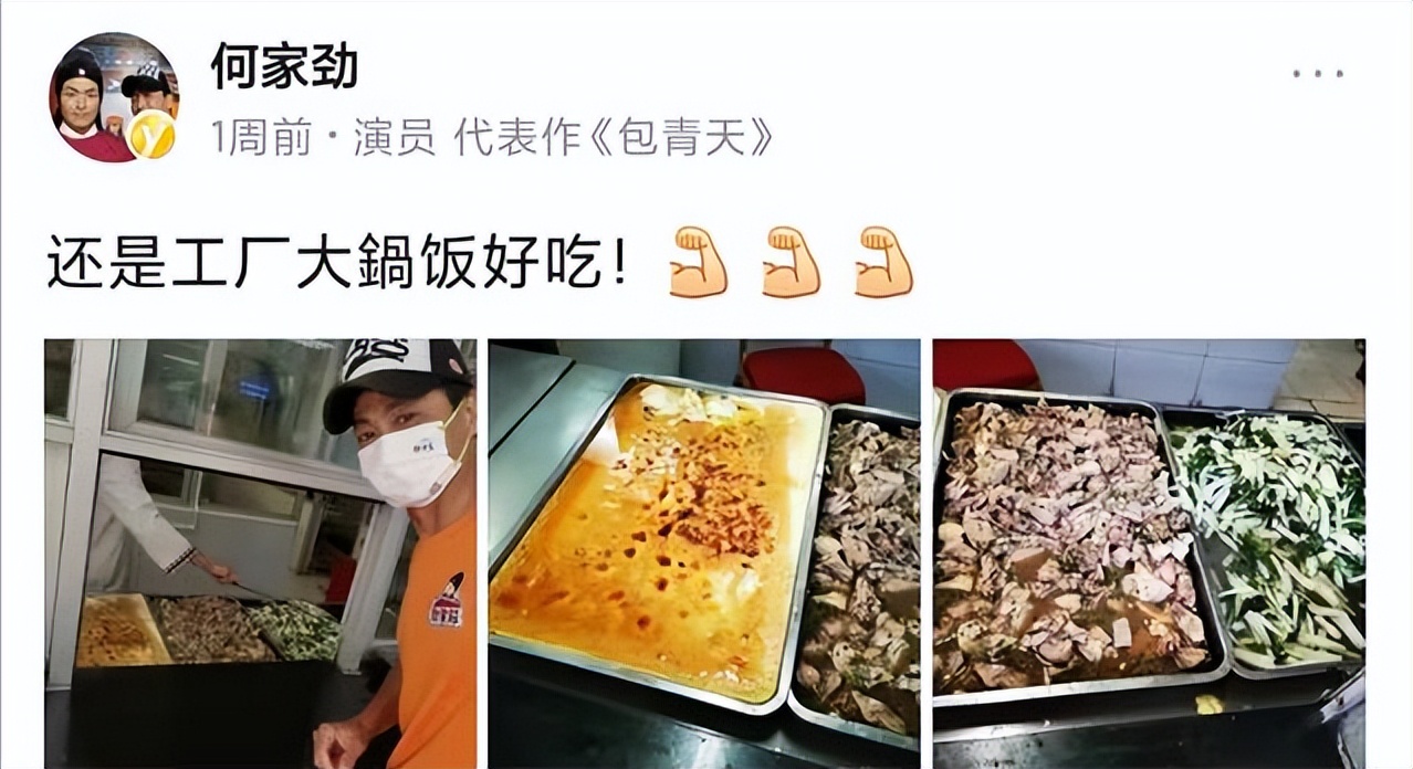 何家劲不拍戏的原因,何家劲工厂食堂伙食