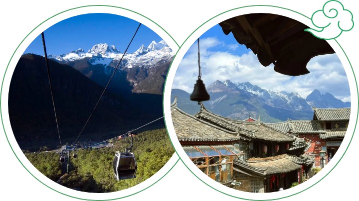 丽江风情之旅6天5夜,4天3晚丽江之旅