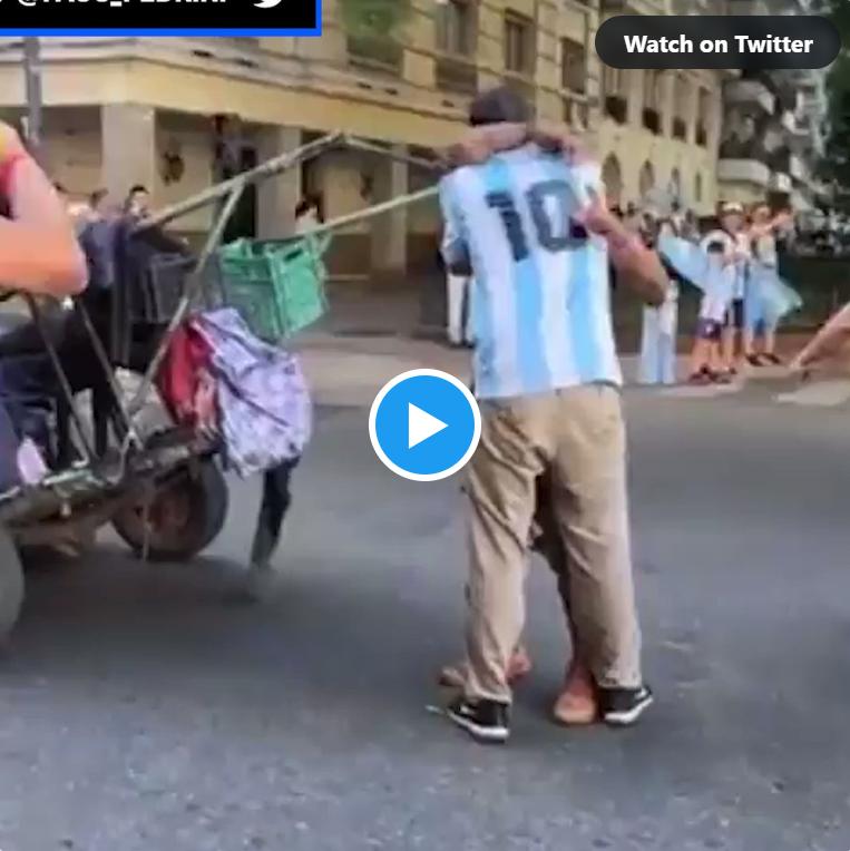 阿根廷夺冠致敬老马,阿根廷夺冠致谢球迷