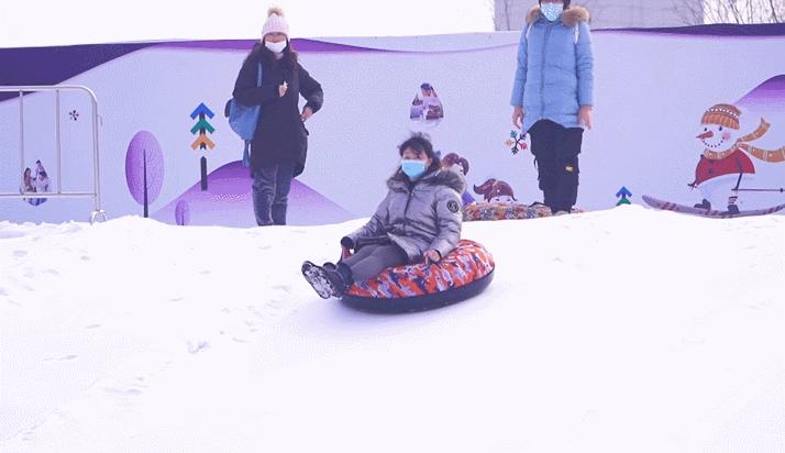 天津水上公园淘气堡,天津冰雪世界游乐园