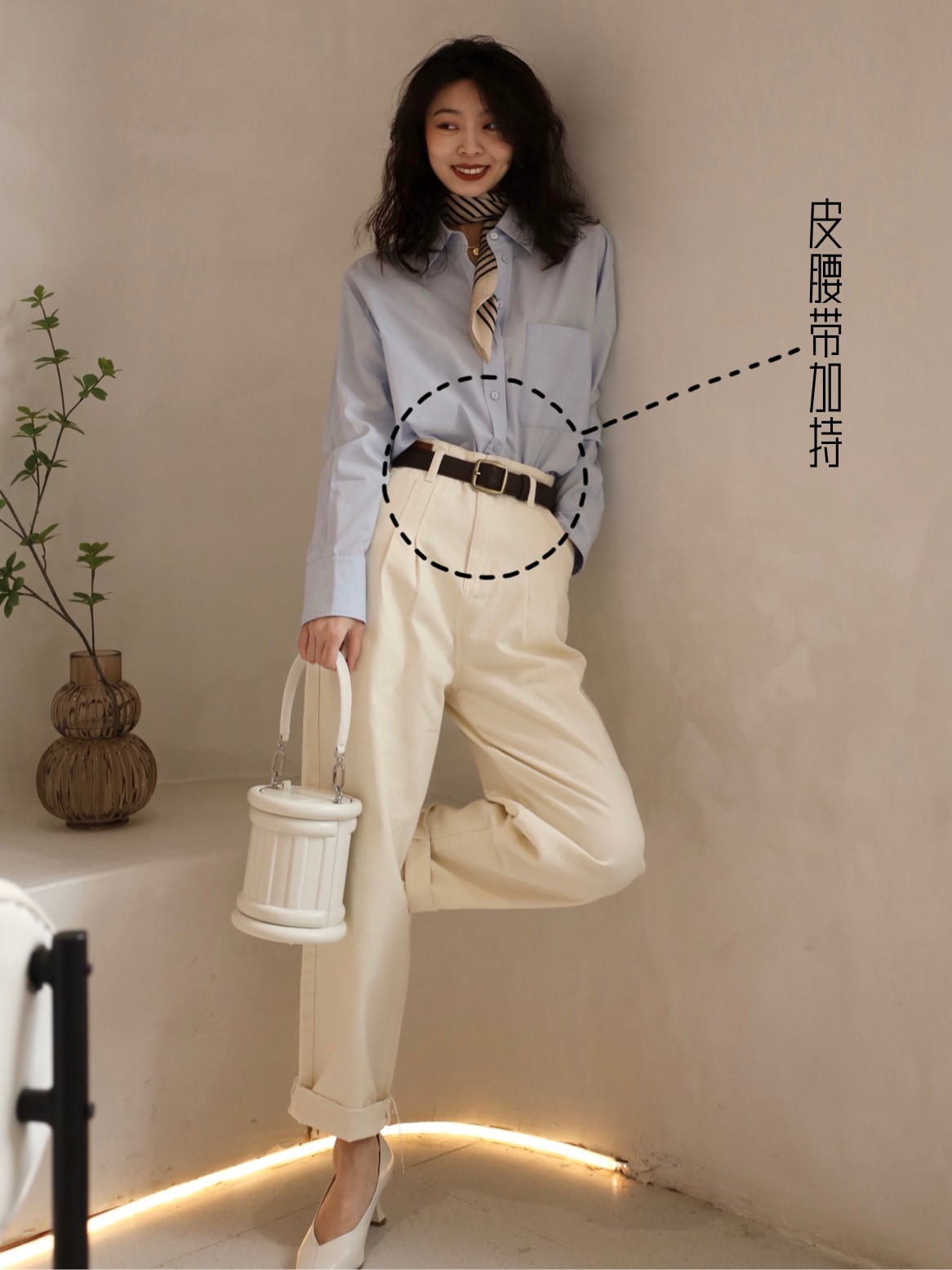 毛衣阔腿裤冬天这样穿才洋气,大毛衣阔腿裤才是秋冬最佳搭配