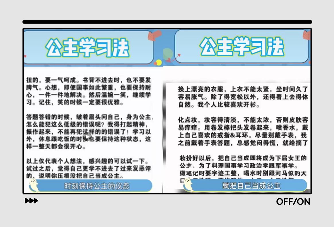 公主学习法小学生,公主学习法高中生