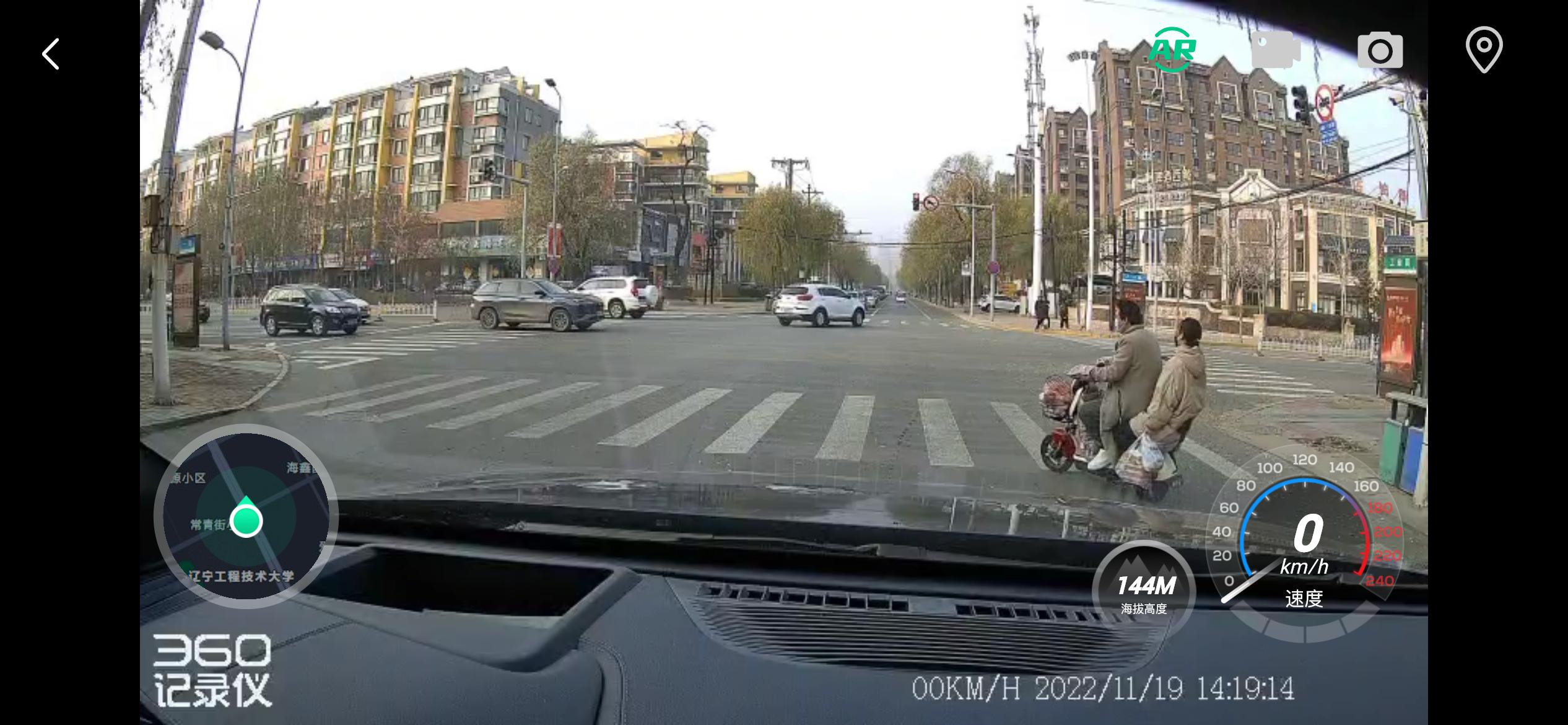 4k高清行车记录仪360g900测评,360g900行车记录仪夜视效果