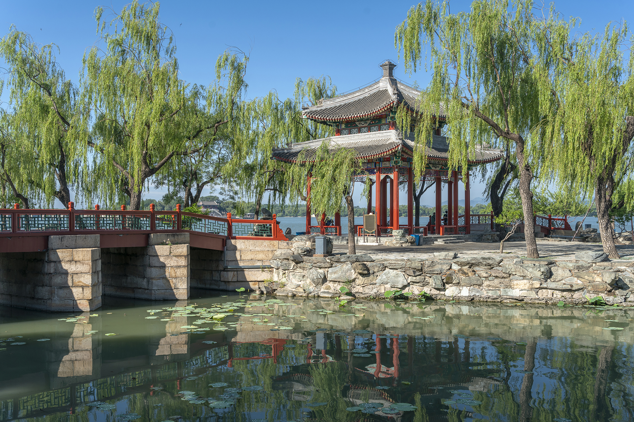 走颐和清漪，赏皇家园林之十一：昆明湖东堤（修订版）