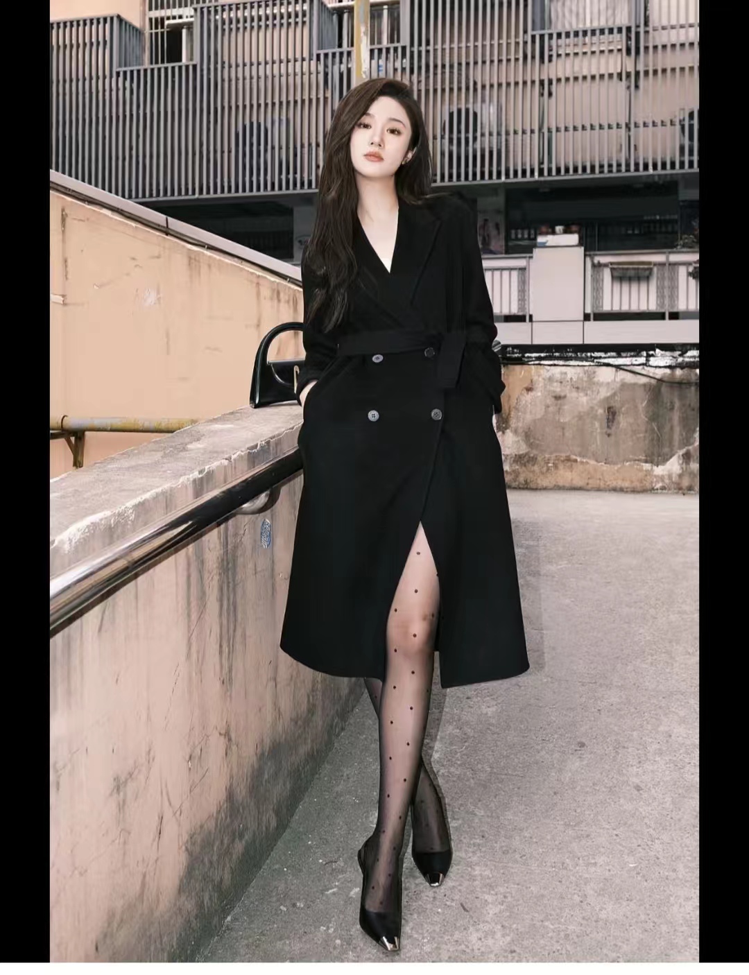 大衣30种穿搭方法,秋冬实用保暖大衣穿搭图片