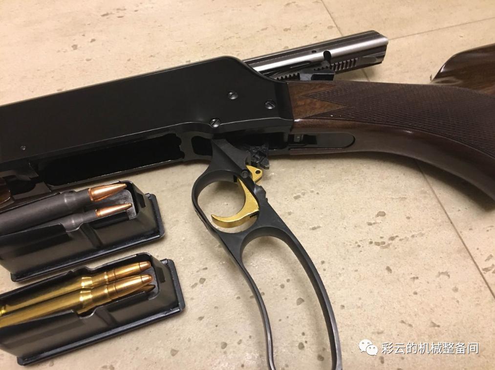 勃朗宁blr杠杆步枪工作原理,齿轮传动的杠杆步枪原理