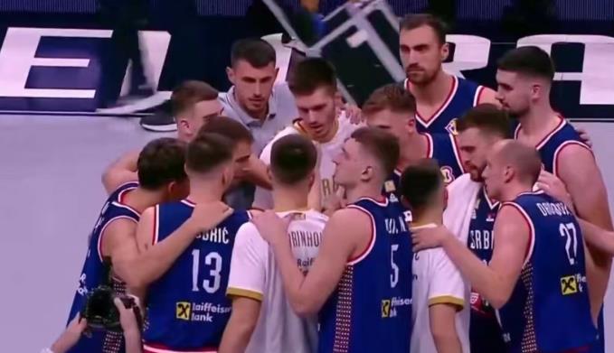 塞尔维亚男篮今日得分集锦,男篮赢35分