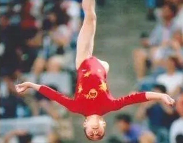 体操名将陆莉现在照片,体操选手陆莉