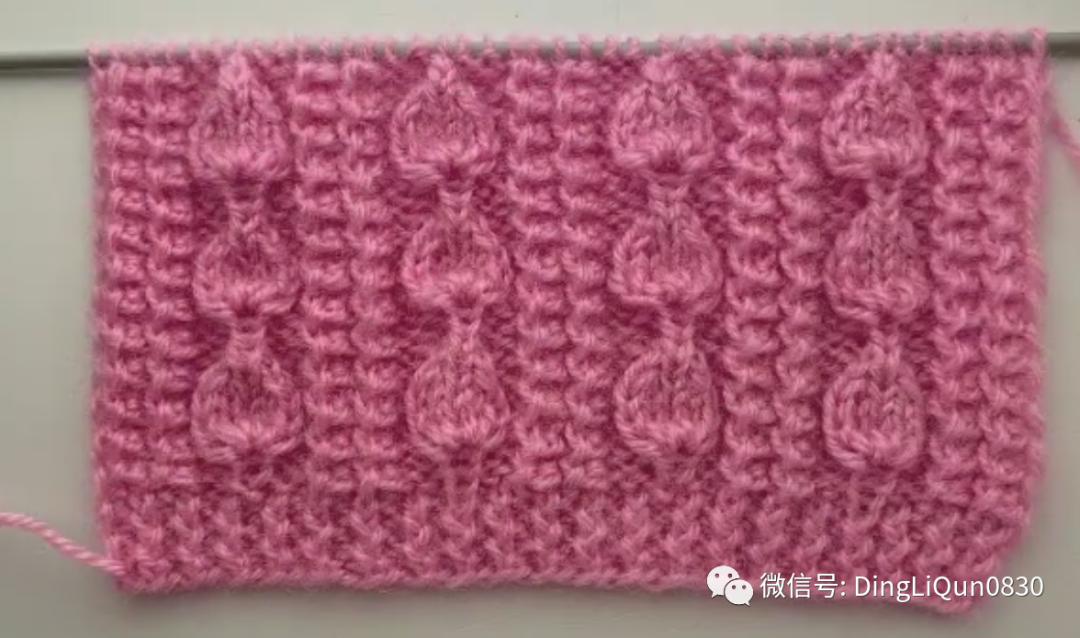 500个毛衣花样完整大平针版,毛衣华夫针花型图案大全