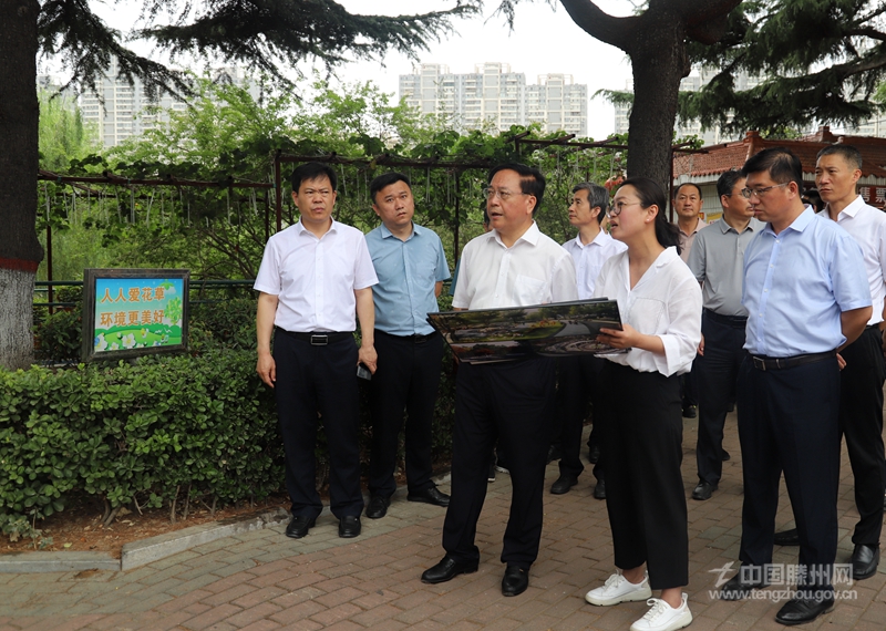 王广部在调研城建工作时强调实施城市品质提升行动全力建设高品质精致城市