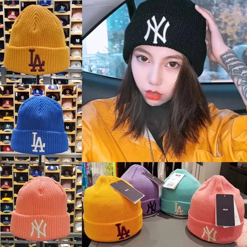 毛线帽明星同款保暖,明星毛线帽同款机场穿搭