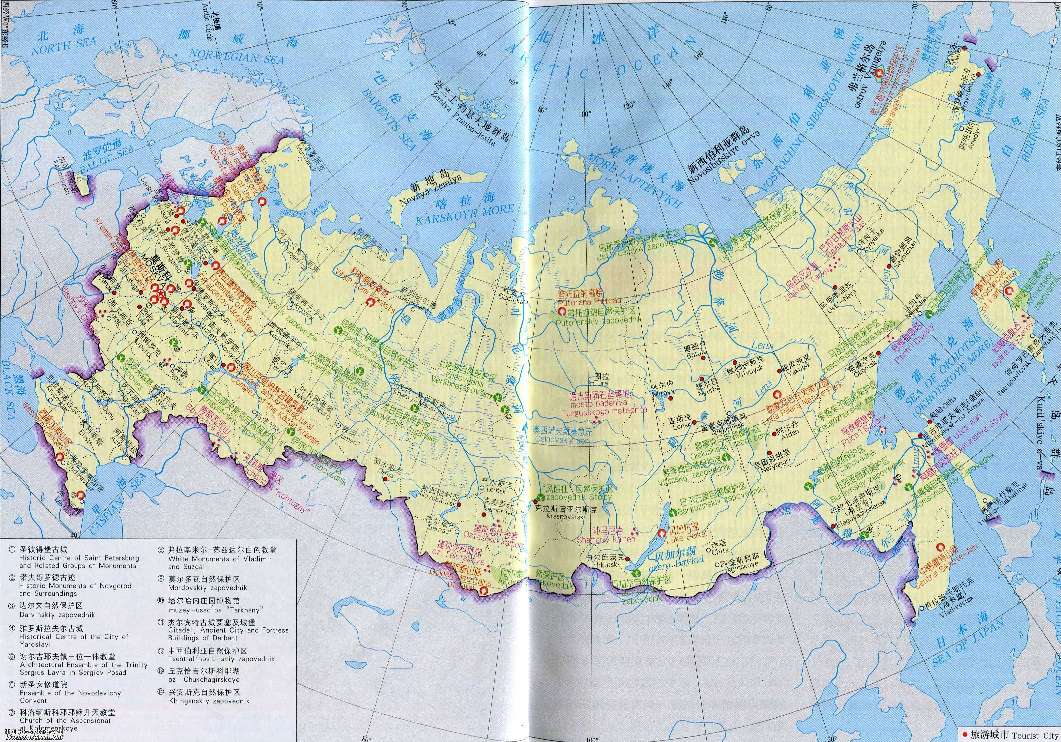 北美洲旅游风景地图,欧洲国家旅游地图