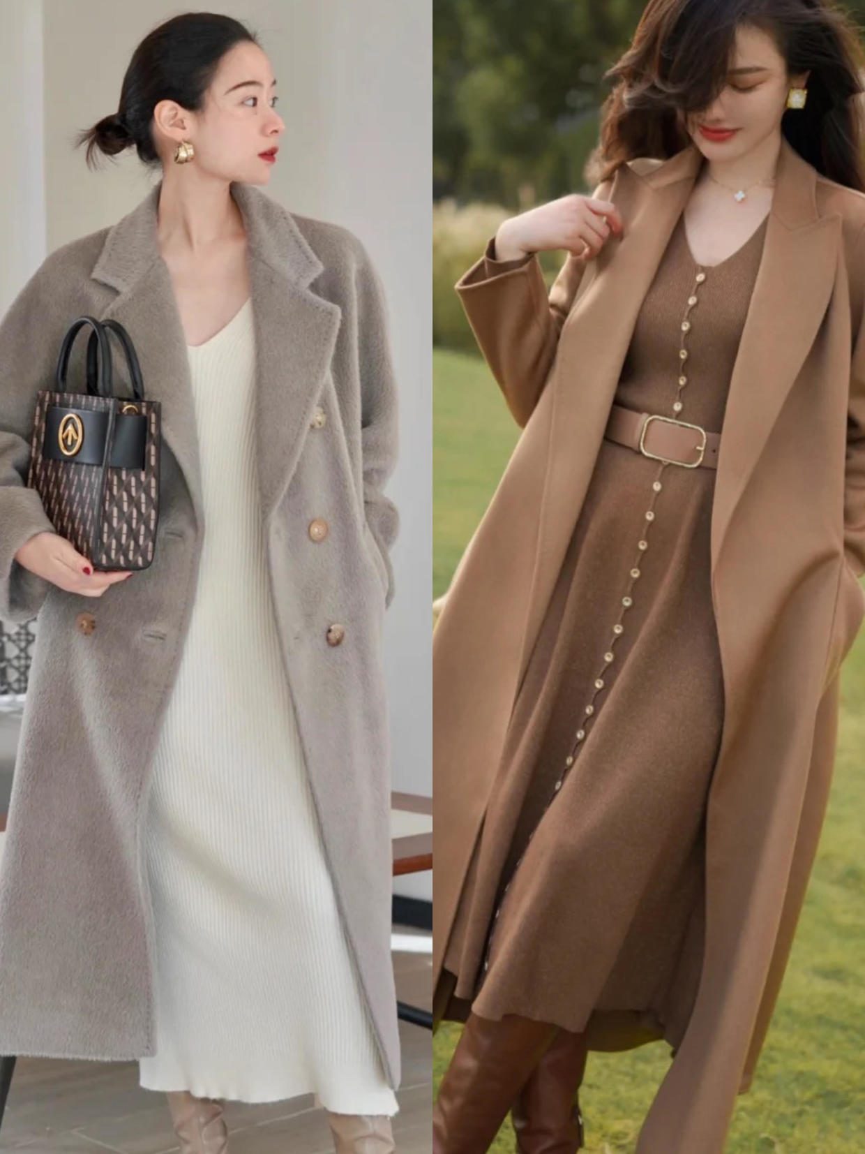 穿大衣的实用搭配技巧,大衣穿得好看无非是这几种搭配