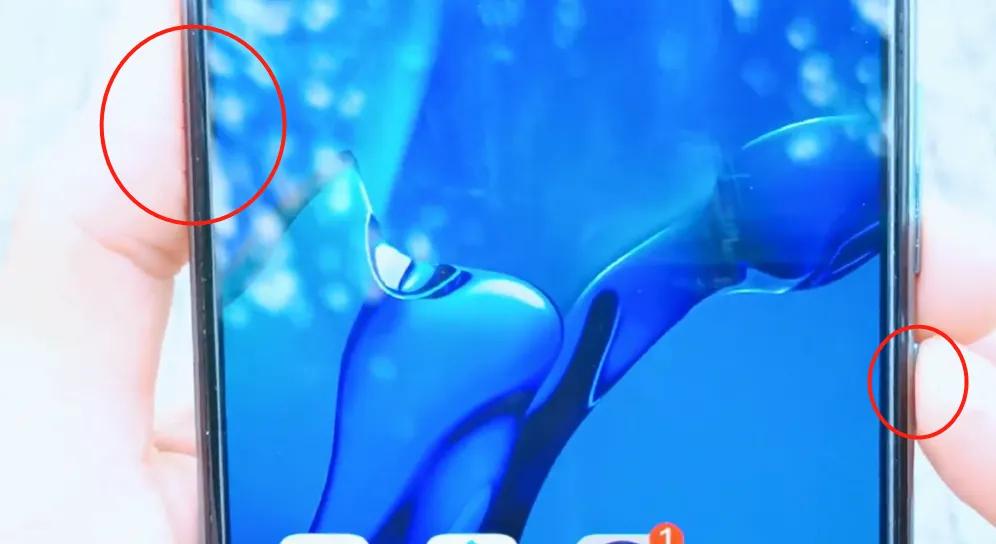 原来这才是华为手机正确的截屏,华为手机微信不能双击截屏