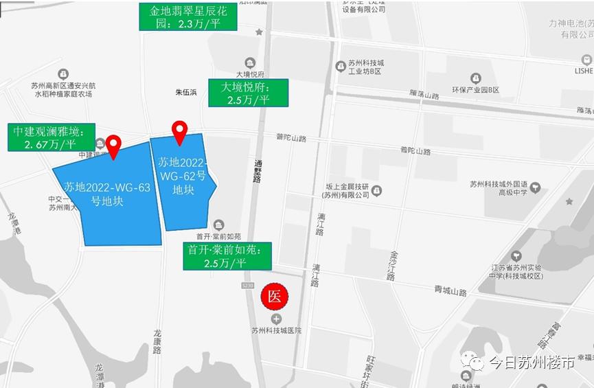 苏州10宗地块拍出,苏州四批次土拍