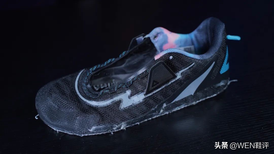 闪电9实战测评球鞋显微镜,闪电9拆解