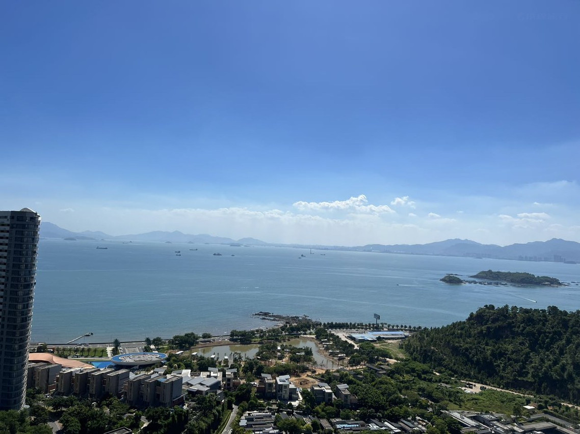 惠州巽寮湾领海游艇俱乐部浮潜,ufo无边际泳池巽寮湾九铭屿海浮潜