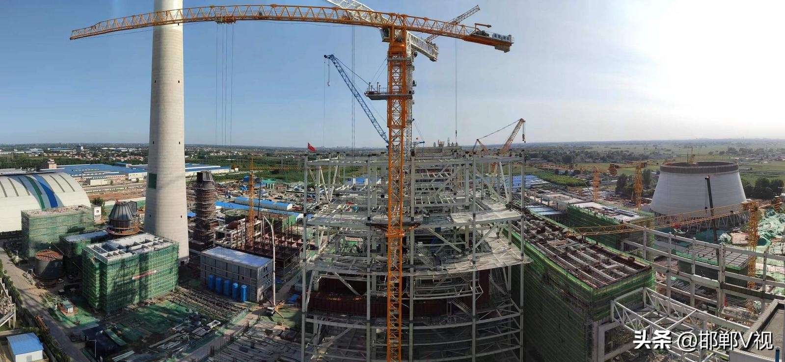 邯郸热电厂搬迁最新进度,喜迎二十大新学期新气象