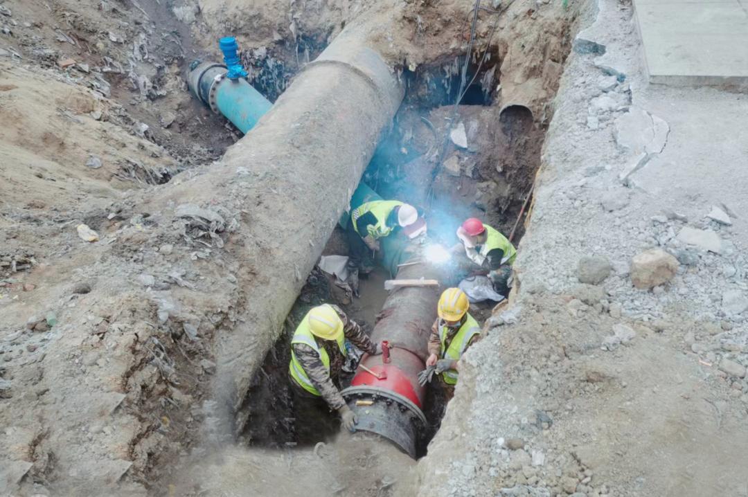 威海海滨路管网改造时间,威海水利管道工程
