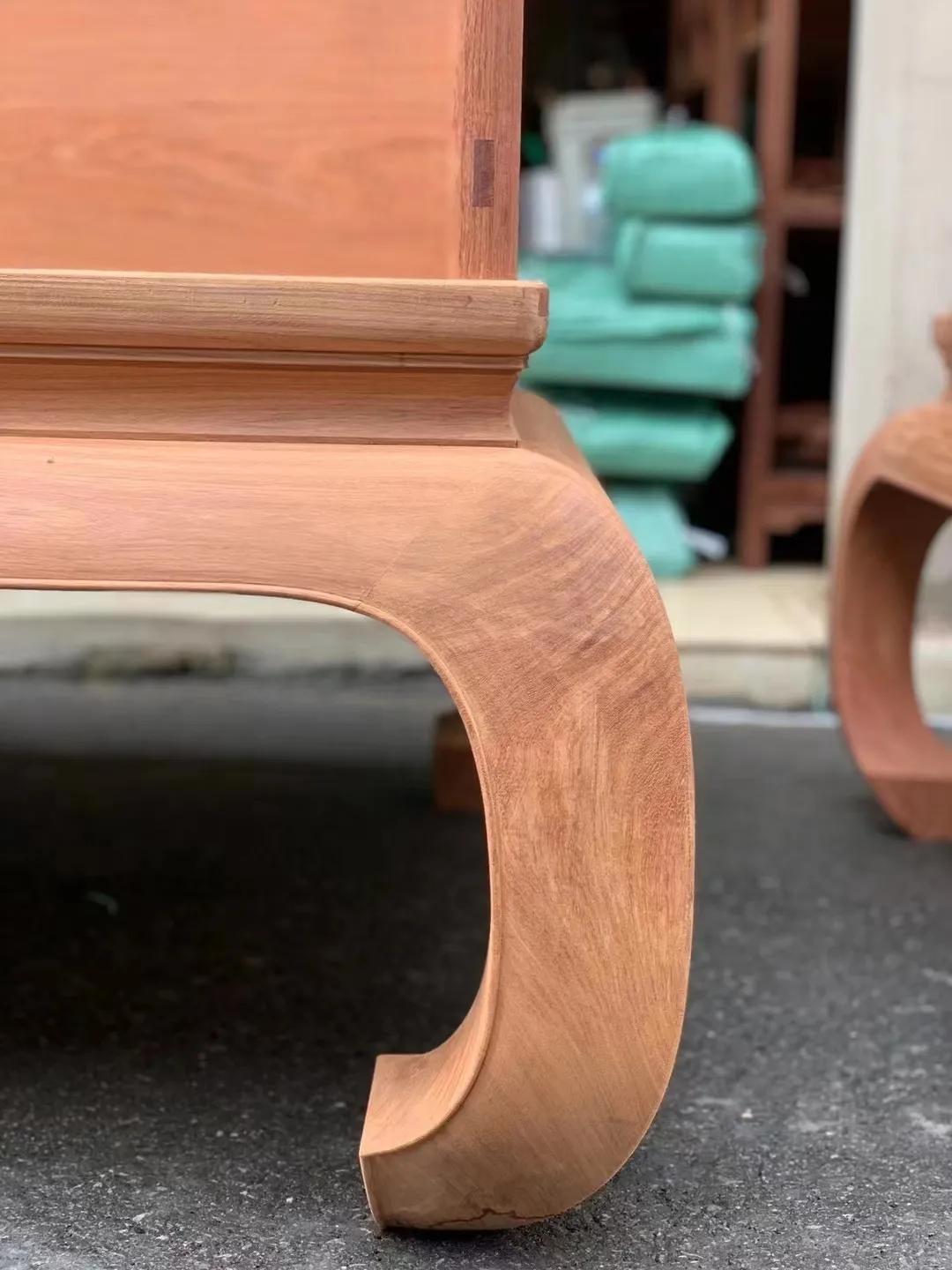 缅甸花梨曲尺罗汉床,缅甸花梨罗汉床红木家具厂家批发