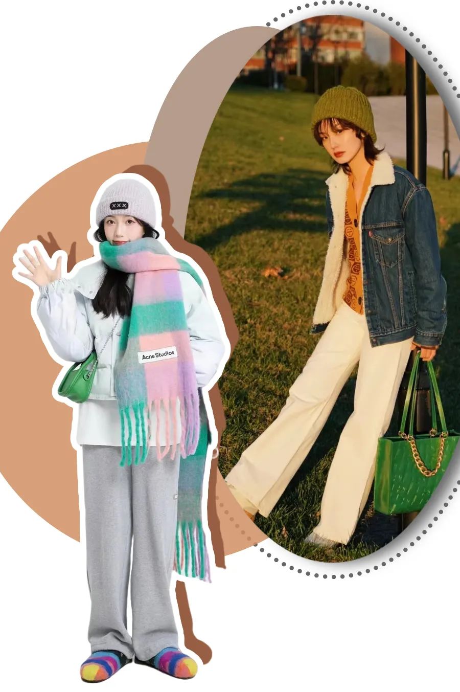 显瘦垂感阔腿慵懒风裤,阔腿裤垂坠感显腿细牛仔裤