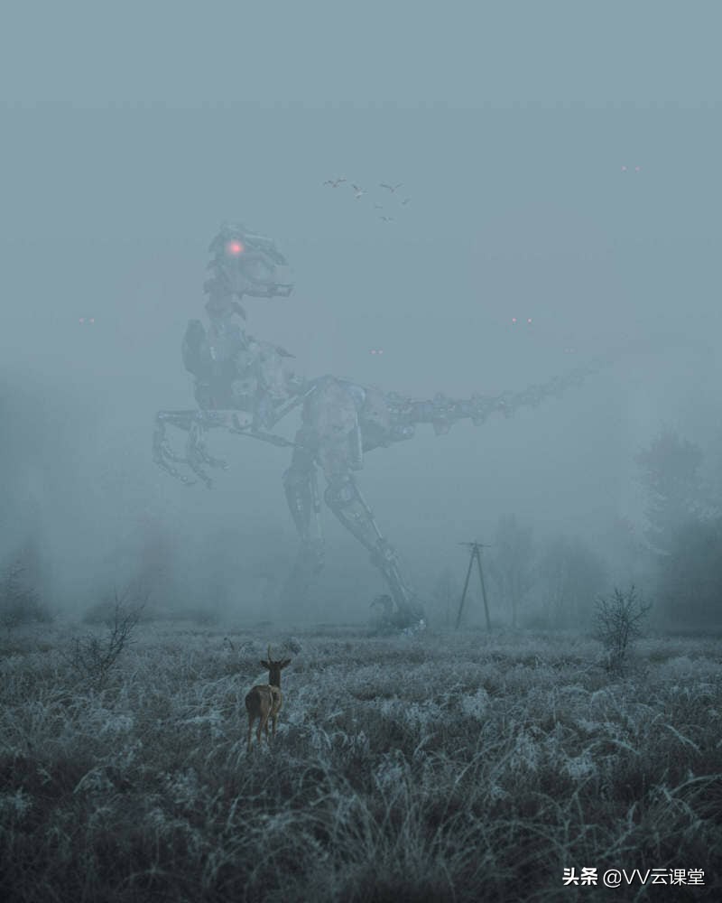 危险来了Photoshop教程，百航之星vv云课堂教程