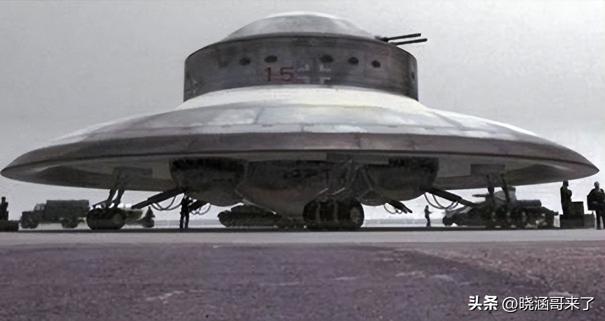 二战德国科幻片黑科技,二战圆盘飞行器