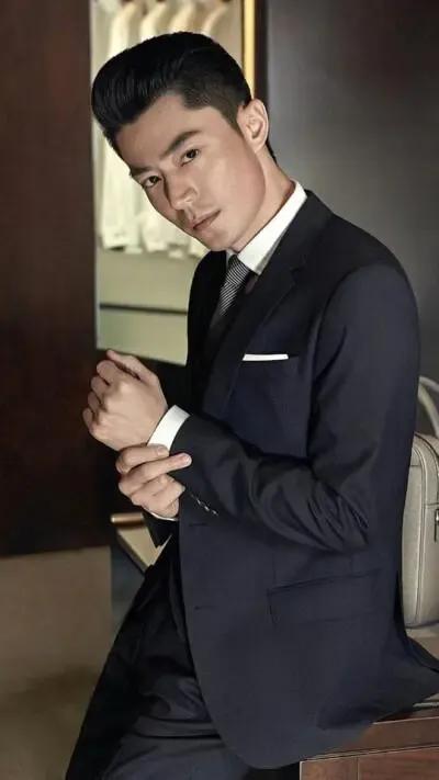 霍建华开奔驰的图片,霍建华跑车