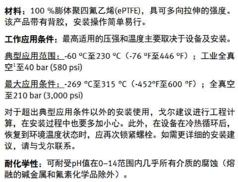 压力表垫片材质选择,压力容器密封垫片结构