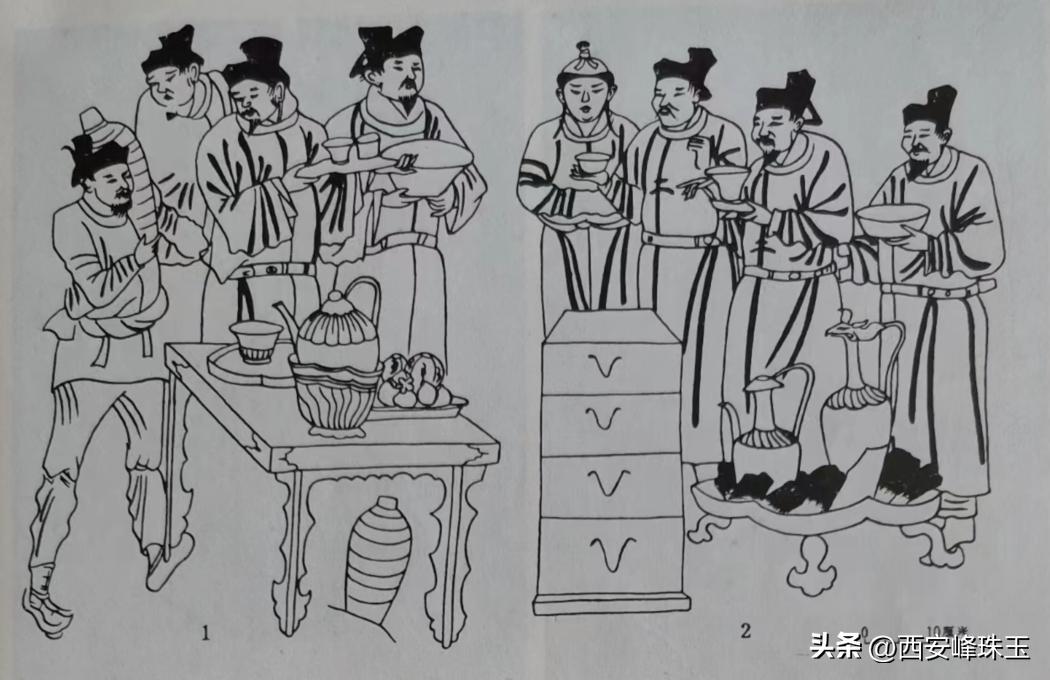 内蒙古敖汉旗大甸子遗址与墓地,敖汉旗下湾子5号辽墓壁画